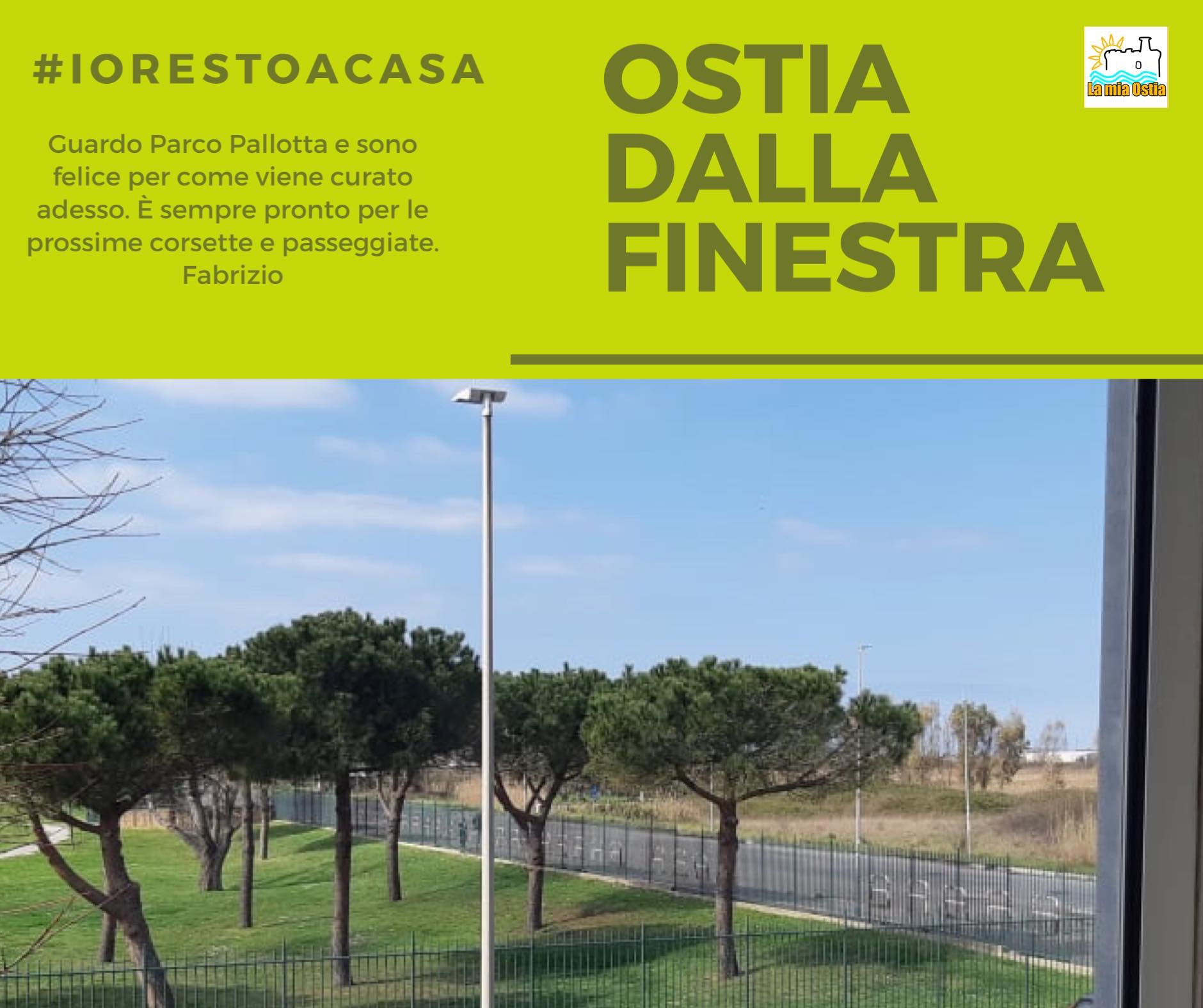 Ostia dalla finestra: mese di marzo